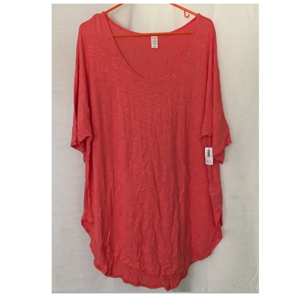 Coral tunic T-shirt